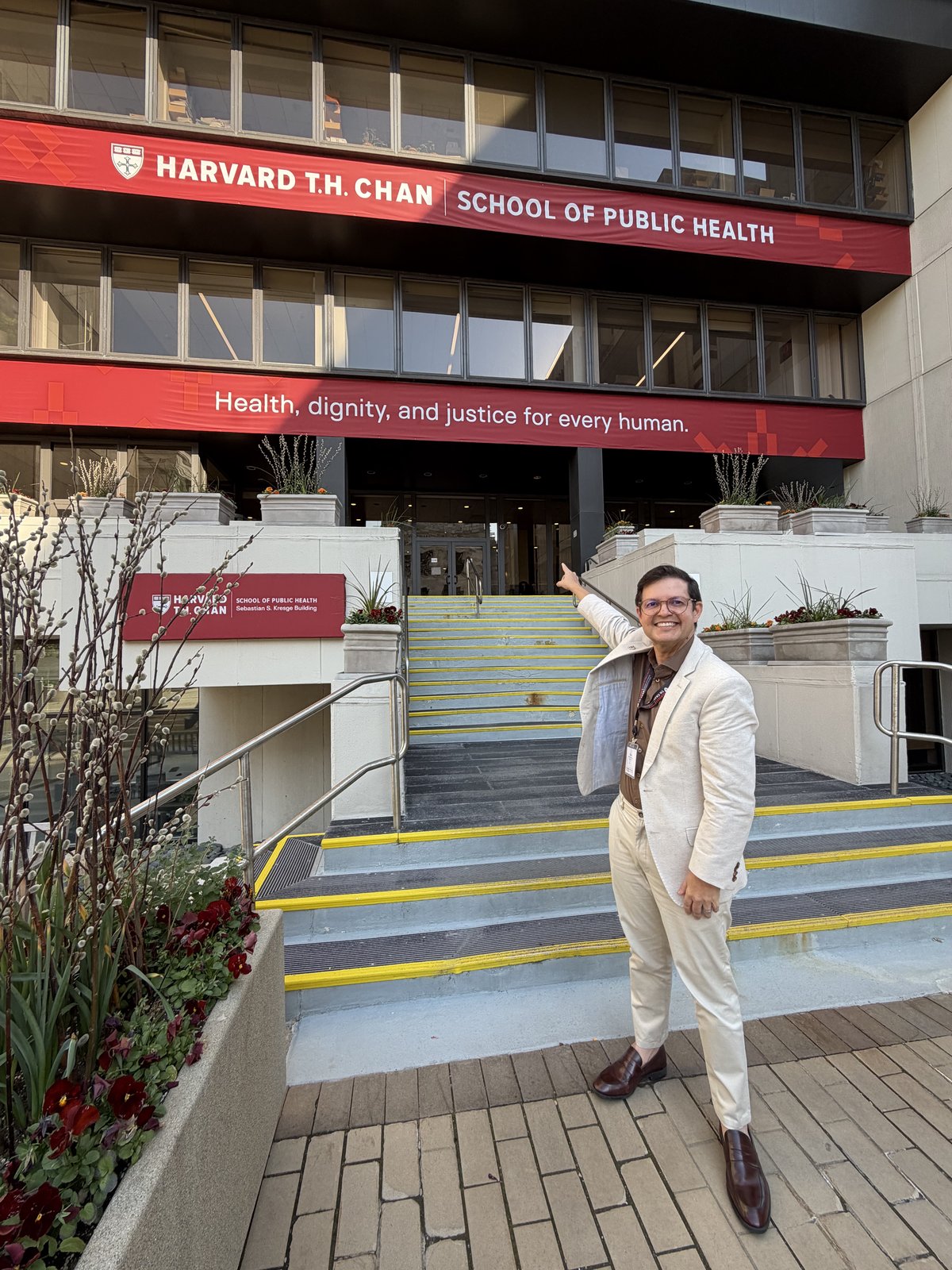 Moisés Barbosa na Harvard T.H. Chan School of Public Health